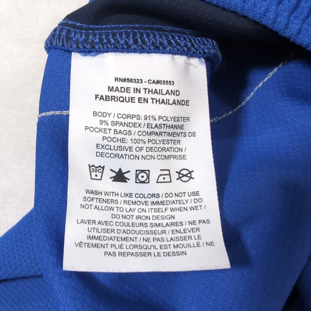 Nike Dallas Mavericks Dri-FIT Zone Pants Mens Medium Blue On Court Warm Up NBA - Picture 5 of 9